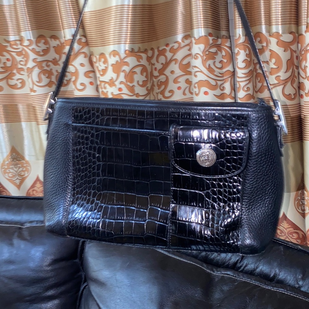 Brighton Genuine Leather Black Purse